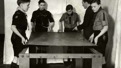 It is in effect a reinforced metal box with wire sides - The Buildings That Fought Hitler