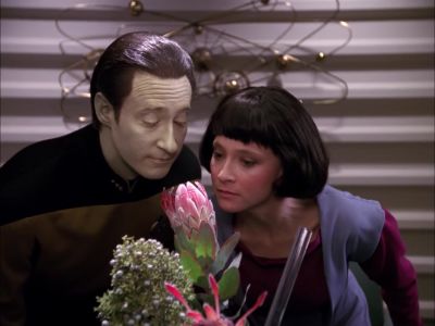 It is interesting to note - Star Trek: The Next Generation