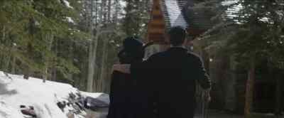 -It is. It's made of logs.
-[laughs] - Black Diamond