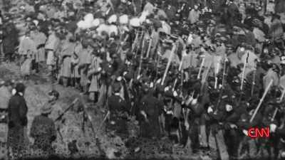IT IS THE FIRST TIME THAT BLACK
SOLDIERS ARE INTERMINGLING WITH - Lincoln: Divided We Stand