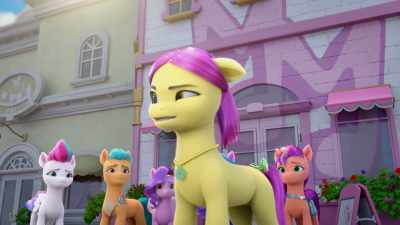 It isn't fair.
We Earth Ponies don't get any magic, - My Little Pony: Make Your Mark