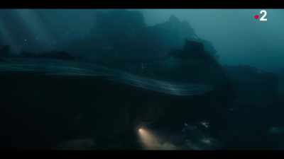 It... It was a gigantic
slug-lizard fish. - Nautilus