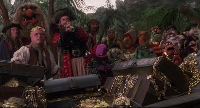 It It's the ghost of Captain Flinty - Muppet Treasure Island
