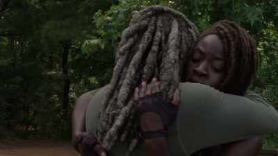 It was just a moment
where Ezekiel was about to - The Walking Dead: The Return