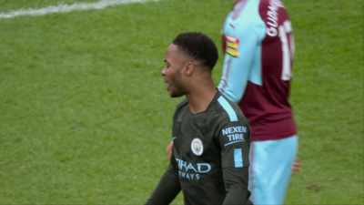 It was just behind Raheem Sterling
from Sergio Agüero. - All or Nothing: Manchester City