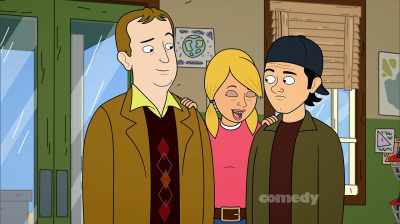 It just so happens that I'm building - Corner Gas Animated