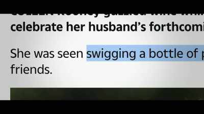 It was just ridiculous,
the way they worded it, - Coleen Rooney: The Real Wagatha Story