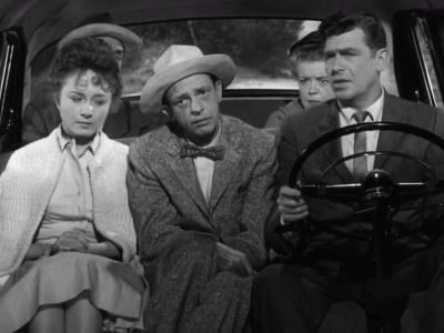 IT JUST RUN OUT
OF WATER, BARN. - The Andy Griffith Show