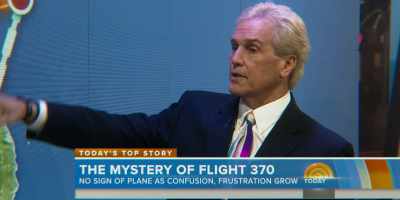 It just says,
"there's a target out there, here it is." - MH370: The Plane That Disappeared