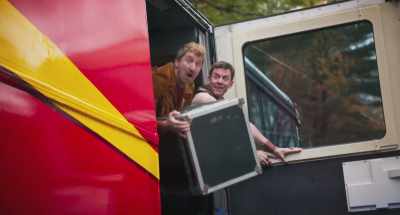 ♪ It keeps me damn lucky... ♪ - Super Troopers 2