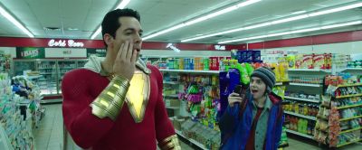 It kinda tickles. - Shazam!
