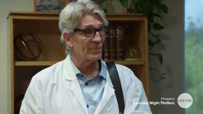 It lands on a desk, gets buried. - Stalked by My Doctor: A Sleepwalker's Nightmare