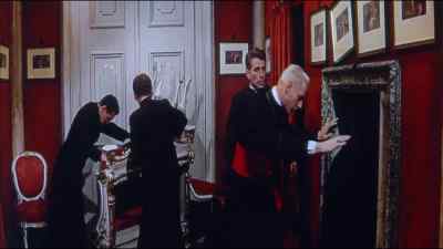 It leads to the crypt under the cathedral. - The Cardinal