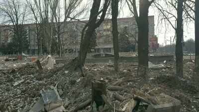 It was left behind
in the hospital. - 20 Days in Mariupol