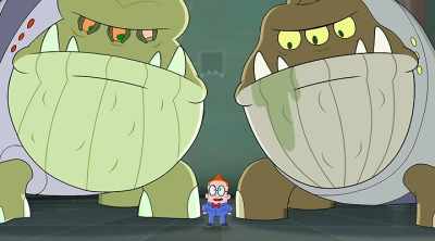 It like octopus,
but sadder and bouncier and... - The Epic Tales of Captain Underpants in Space