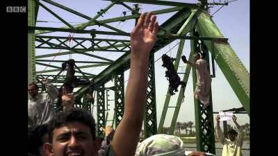 It was like on television,
beamed around the world - Once Upon a Time in Iraq
