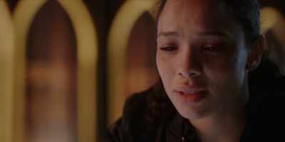 It was like, "St. Vladimir"
something, something... - Vampire Academy