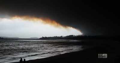 It was like walking into
an apocalypse. - A Fire Inside