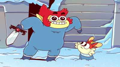 It looked like
a spritely old man
in a magic sleigh - ThunderCats Roar