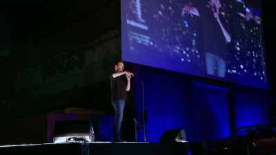 It looked like watching a broken
Roomba with a wig on it. - Colin Quinn & Friends: A Parking Lot Comedy Show