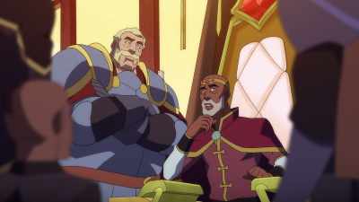 It looked quite ferocious.
And the song was entertaining. - The Legend of Vox Machina
