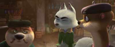 It looks like you got another package
out here on the sled. - Arctic Dogs