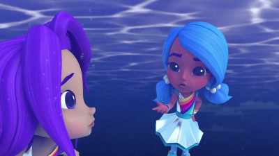 It looks like she was stung
by fire ants. - Rainbow Rangers