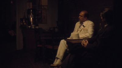 It looks like there's -
$ 100 under my hat. - The Godfather: Part II
