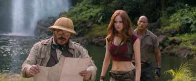 It looks like
there's a village - Jumanji: Welcome to the Jungle