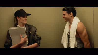 It looks like you need another shower. - Top Gun