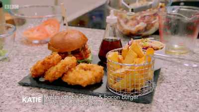It looks very tempting,
and they're man-sized chips. - Britain's Best Home Cook