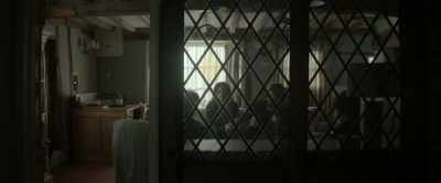 It was loud and busy.
I saw her going into the trees - Lord of Misrule