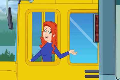 It was loud, which is always great,
and second, - The Magic School Bus Rides Again