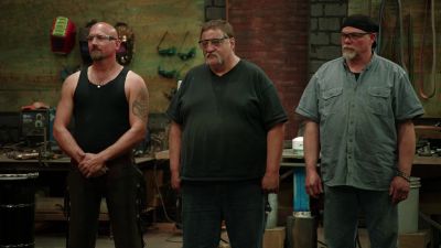 It made it about
a quarter of the way through. - Forged in Fire