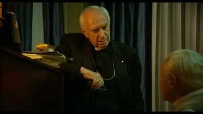 It was made famous on the radio
before the war - The Two Popes