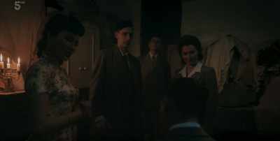 It makes him feel... Safe. Yes. - Agatha and the Midnight Murders
