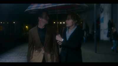 It makes no difference to me
if I'm in a café or standing outside one. - I'm Your Man