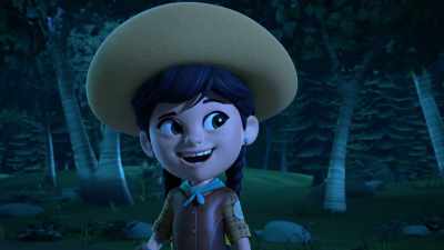 It makes the Moon Lilies glow!
I've got an idea! - Dino Ranch