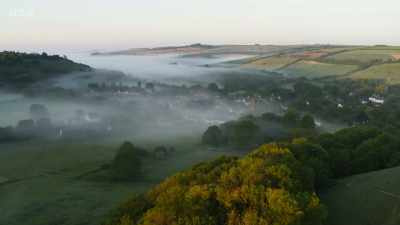 It may be green and pleasant
seen from the ground, - Wild Isles