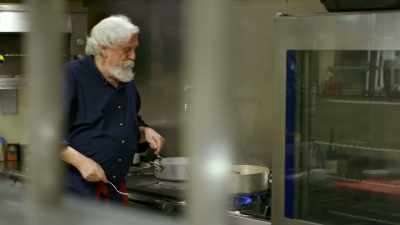 It may seem a long
way from Michelangelo - Stanley Tucci: Searching for Italy
