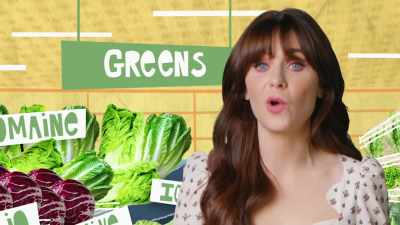 It may surprise you since
it's been on so many - What Am I Eating? With Zooey Deschanel