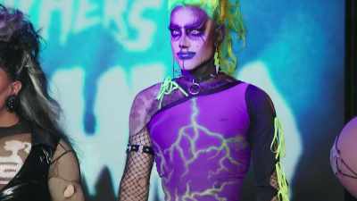 It maybe felt a tinge more
nineties to me than eighties, - The Boulet Brothers' Dragula: Titans