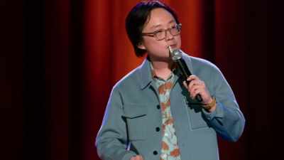 It was me, my black
friend Julian, - Jimmy O. Yang: Guess How Much?