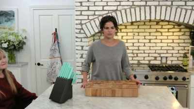 It mean to set up our station - Selena + Chef