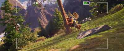 - It means get off my land...
- Woah. - Bigfoot Family