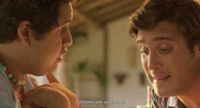 -It means she was mad!
-It's okay! Listen. - At Midnight