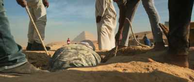 It means that this tomb
was opened for very long time. - Unknown: The Lost Pyramid