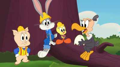 It means
you got a bright future, kid. - Bugs Bunny Builders