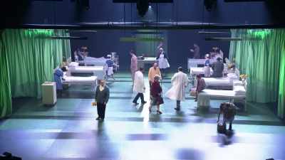 It was meant to be
a two-hour procedure, - National Theatre Live: Nye
