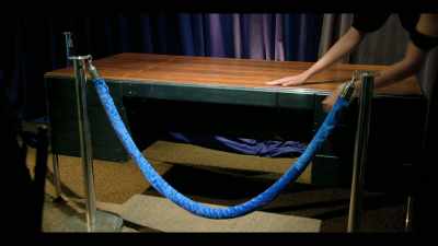 It measures 74 by 35 inches, - Medical Police